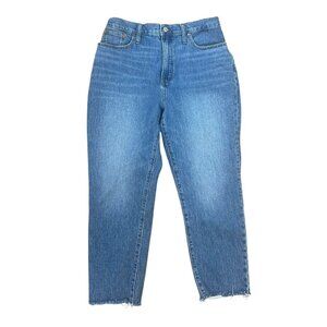 Madewell Casual Tapered Jeans in Medium Wash Blue Size 30-32